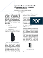 Análisis comparativo de las características de operación de los tipos de relés de tiempo