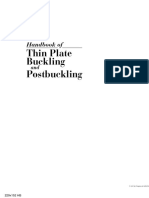 Handbook of Thin Plate Buckling and Postbuckling