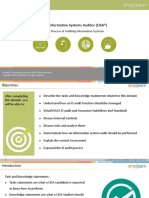 CISA - Domain 1 - Process of Auditing Information Systems