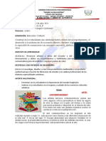 Educación Cultural Artística: Básico: 8vos A, B, C, D, E, F Docente: Lcdo. Omar Angulo Quiñonez Semana: Cuatro