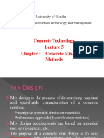 Concrete Technology Chapter 4 - Concrete Mix Design Methods
