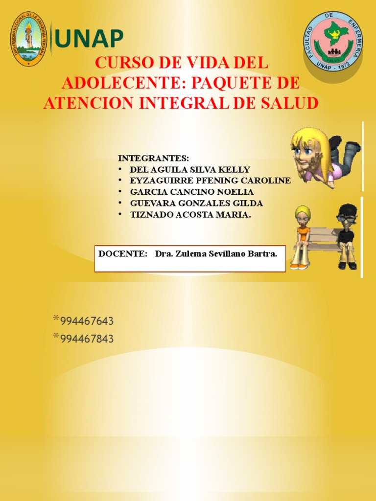 Atención Integral en Salud Adolescente | PDF | Adolescencia | Depresión ...