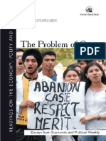 Satish Deshpande - The Problem of Caste-Orient Blackswan (2014)