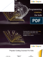 Programming Courses For Kids