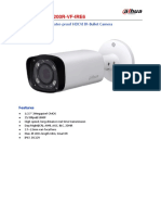 DH-HAC-HFW1200R-VF-IRE6: 2megapixel 1080P Water-Proof HDCVI IR-Bullet Camera