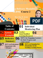 Learning Delivery Modalities (LDM) : Course 2