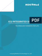 Icu Integrated Solution: Technology Convoys For Life