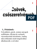 Csövek, Csőszerelvények