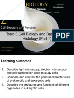 Biology: Topic 3 Cell Biology and Basic Tissue Histology (Part 1)