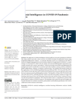 Healthcare: Application of Artificial Intelligence in COVID-19 Pandemic: Bibliometric Analysis