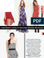 5 Different Types of Western Dresses Revealed