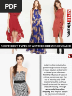 5 Different Types of Western Dresses Revealed