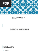 Sadp Unit 4