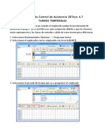 Software de Control de Asistencia - Turnos Temporales