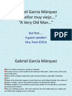 Gabriel García Márquez "Un Señor Muy Viejo ." "A Very Old Man "