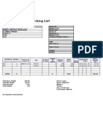 UAE Shipping Docs for Qatar Export