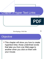 Chapter 3 Hyper Text Links