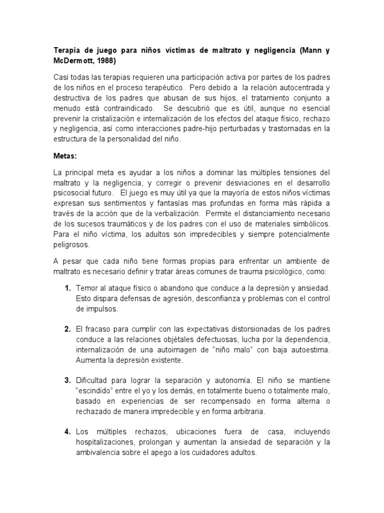 Manual De Terapia De Juego Schaefer Pdf Editor