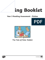 Reading Booklet: Year 3 Reading Assessment - Fiction