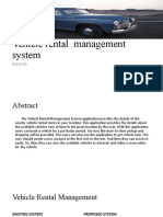 Vehicle Rental Management System: Batch-05