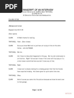 Download A transcript of the interview between Detective Bill Clark and Mark Twitchell from Oct 20 2008 by edmontonjournal SN51557381 doc pdf
