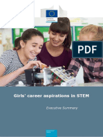 Girl's careers and aspirations in STEM