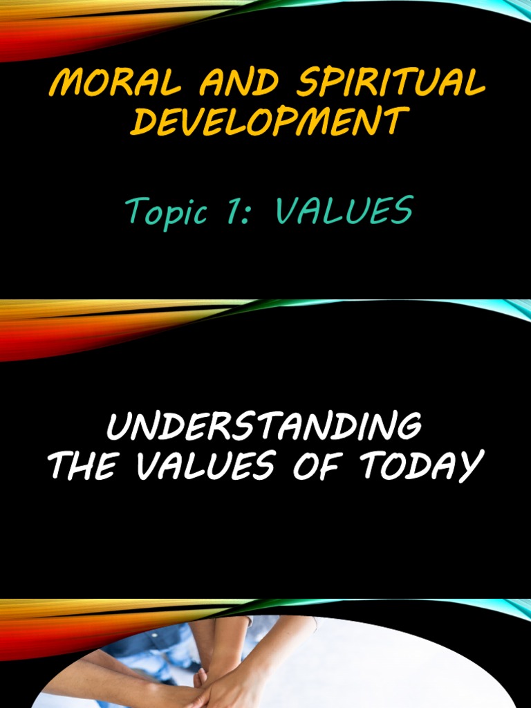 Importance of Values in Development | PDF | Value (Ethics) | Morality