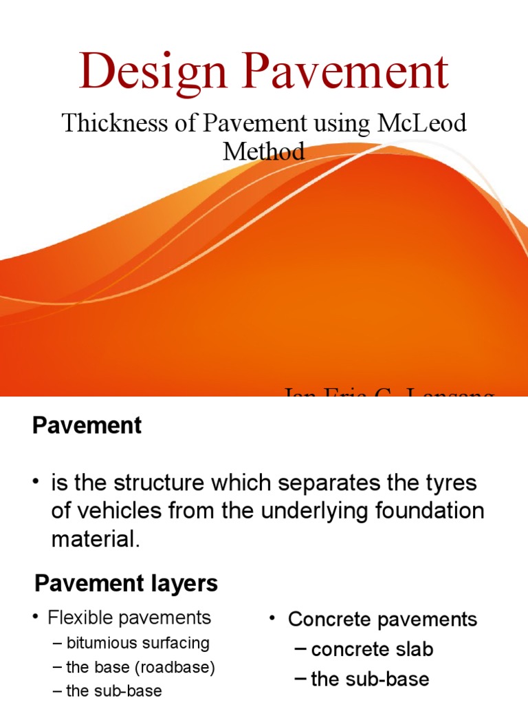 McLeod Method for Pavement Thickness Design | PDF | Road Surface | Runway
