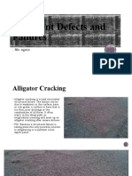 Pavement Defects and Failures Highway