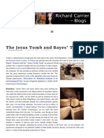 2012-06-29 The Jesus Tomb and Bayes' Theorem (Richardcarrier - Info) (1539)