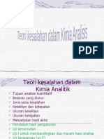 (Pertemuan III) Teori Kesalahan 2