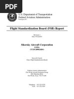 Flight Standardization Board (FSB) Report: U.S. Department of Transportation Federal Aviation Administration