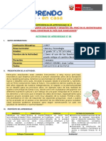 1° y 2° Semana 4