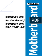 ASUS P5WDG2 WS Manual
