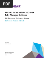 M4300 Series and M4300-96X Fully Managed Switches: CLI Command Reference Manual