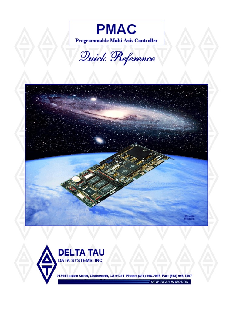Manual - PMAC Qiuck Reference Guide | PDF | Programmable Logic ...