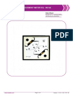 2 in 1 Moving Iron Movement Meter Eq - 96/144: Data Sheet