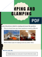 Camping and Glamping