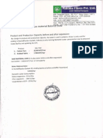 Material, Water Balance Data Sheet With Production, Unit Consumed and Water