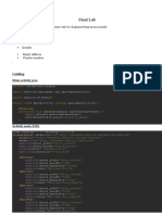 Final Lab