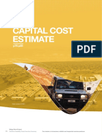 Capital Cost Estimate Summary