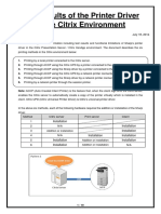 Test Results of The Printer Driver in The Citrix Environment