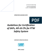 2020.09.01-OGN-GEN-004 Rev 1 Guidelines for Cerification of SAPs, APs & CPs for PTW Safety System