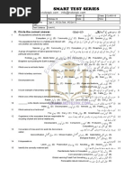 Smart Test Series: O. Circle The Correct Answer