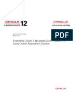 Extending Oracle E-Business Suite Release 12 Using Oracle Application Express