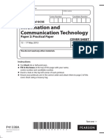 Information and Communication Technology: T T T T