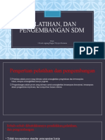 Pelatihan Dan Pengembangan