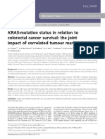 KRAS-mutation status in relation to colorectal cancer survival