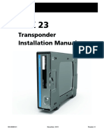 Transponder Installation Manual: 190-00906-01 November, 2018 Revision H