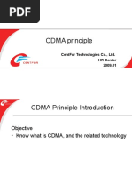 Cdma Principle: Centfor Technologies Co., Ltd. HR Center 2009.01